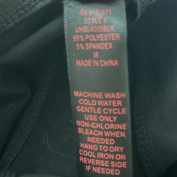 Medium Faux Leather Pants Black - Picture 4 of 5